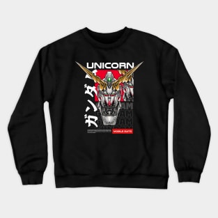 Unicorn Gundam Series Crewneck Sweatshirt